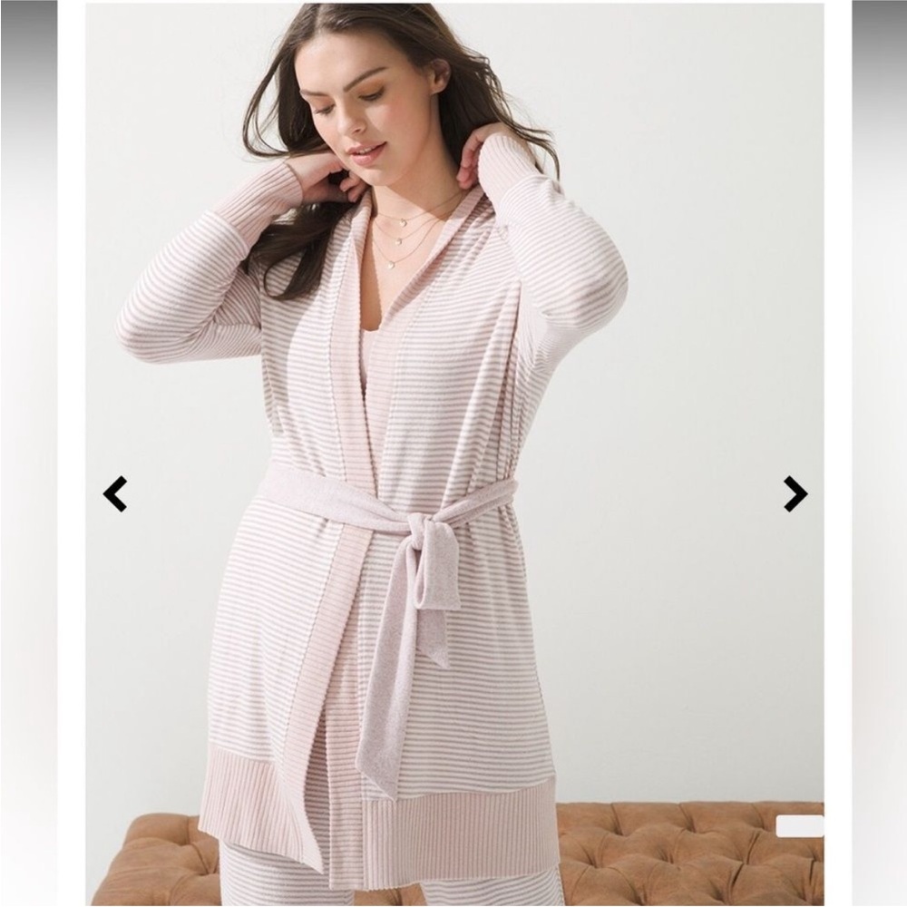 Soma long hooded belted cardigan